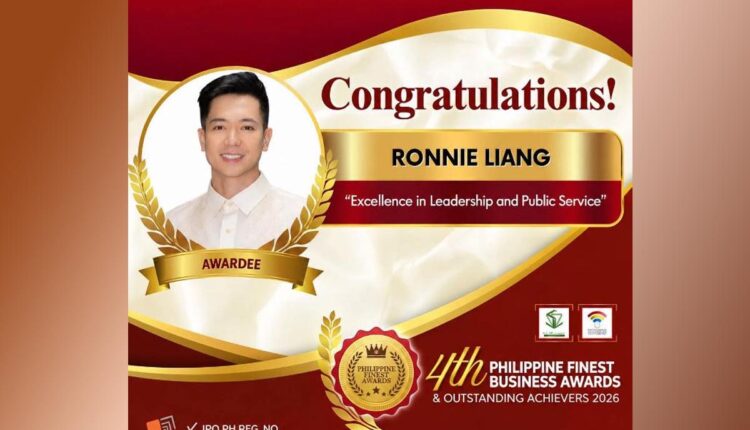 Oggie Medina with Ronnie Liang.